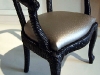 seduta FET, recupero di una seduta in stile, legno, guarnizioni plastiche, finta pelle